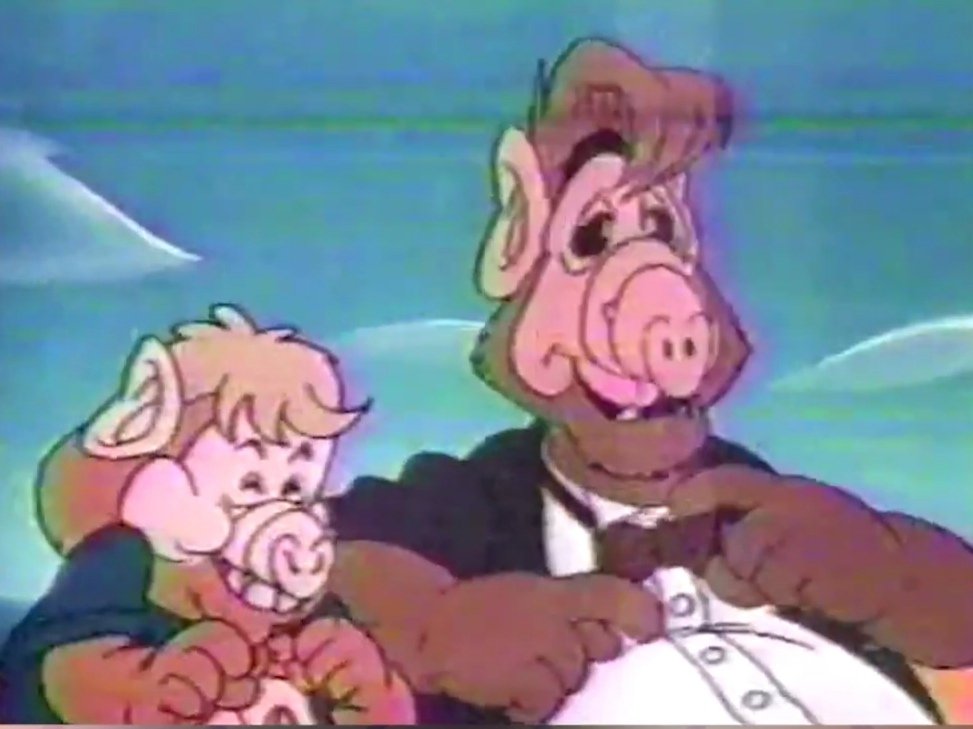 BORUEIRE's tweet image. Saw these shot's of Alf fattened up around 6:29 in 'Secret Galaxy's' video on the 'Super Mario Brothers' show on You Tube and I want to ask what episode of Alf is this from? #Alf #SuperMarioBros #Secretgalaxy