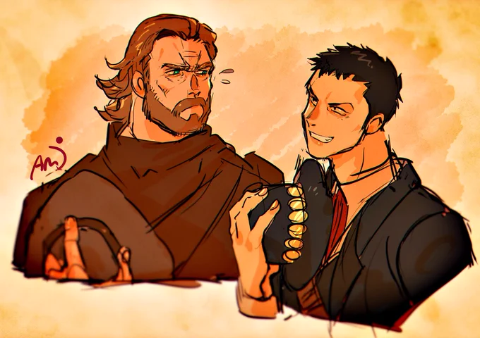 キッドとマッドらくがき 