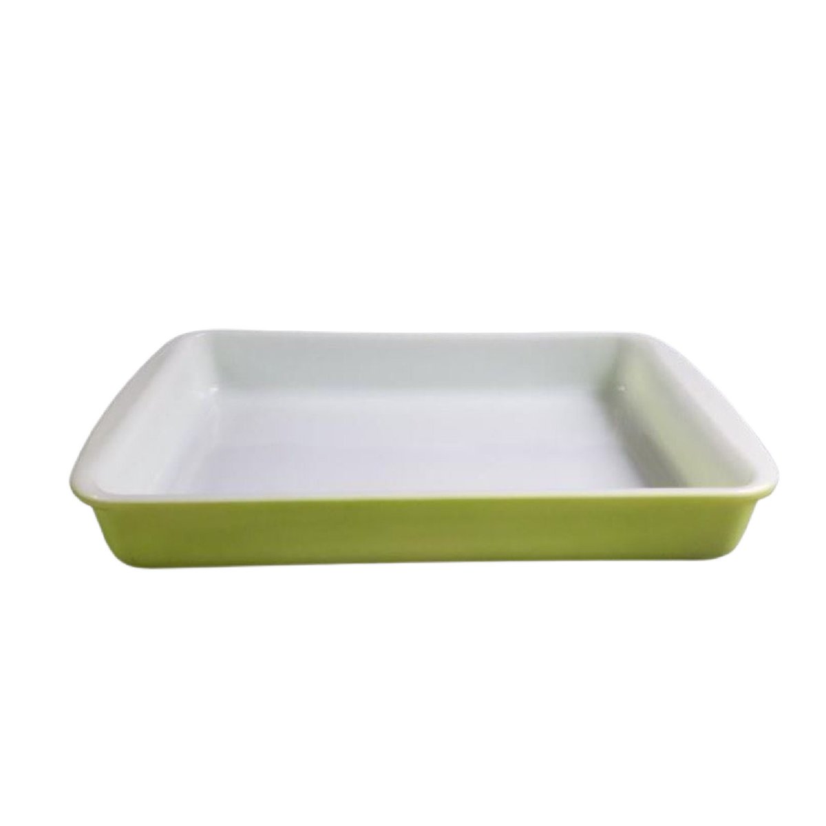 JunkYardBlonde's tweet photo. Pyrex Lime Green Lasagna Baking Dish, 2 Qt, #232 Measures approx. 12" x 8" https://t.co/9R6wLykbS9 #green #white #glass #lasagnabakingpan #pyrexlasagnapan #junkyardblonde #gotvintage #rarepyrex #2qt https://t.co/T0DjtnqYlA