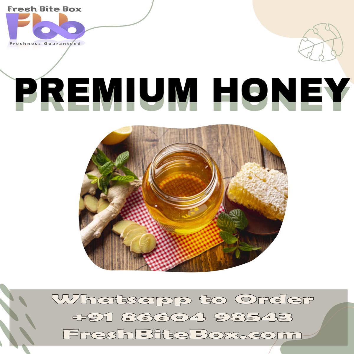 FreshBiteBox's tweet image. Want to add a healthy twist to your morning routine? Try Fresh Bite Box&apos;s pure honey on your toast or in your tea.
#FreshBiteBox #PremiumProduct #JungleJamunHoney #PureJungleHoney #RawHoney #OrganicHoney #NaturalHoney #WildHoney #HealthyHoney #HighQuality #HoneyLove #Beekeeping