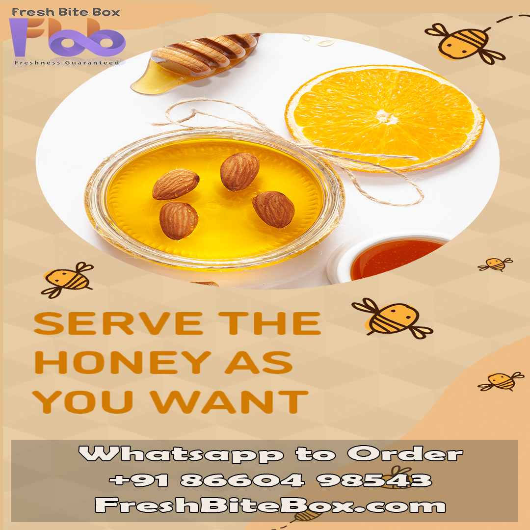 FreshBiteBox's tweet image. Are you a fitness enthusiast looking for a natural source of energy? Look no further than Fresh Bite Box&apos;s pure honey! Our honey is a great source of carbohydrates, which can help fuel your workouts.

#FreshBiteBox #PremiumProduct #JungleJamunHoney #PureJungleHoney #RawHoney