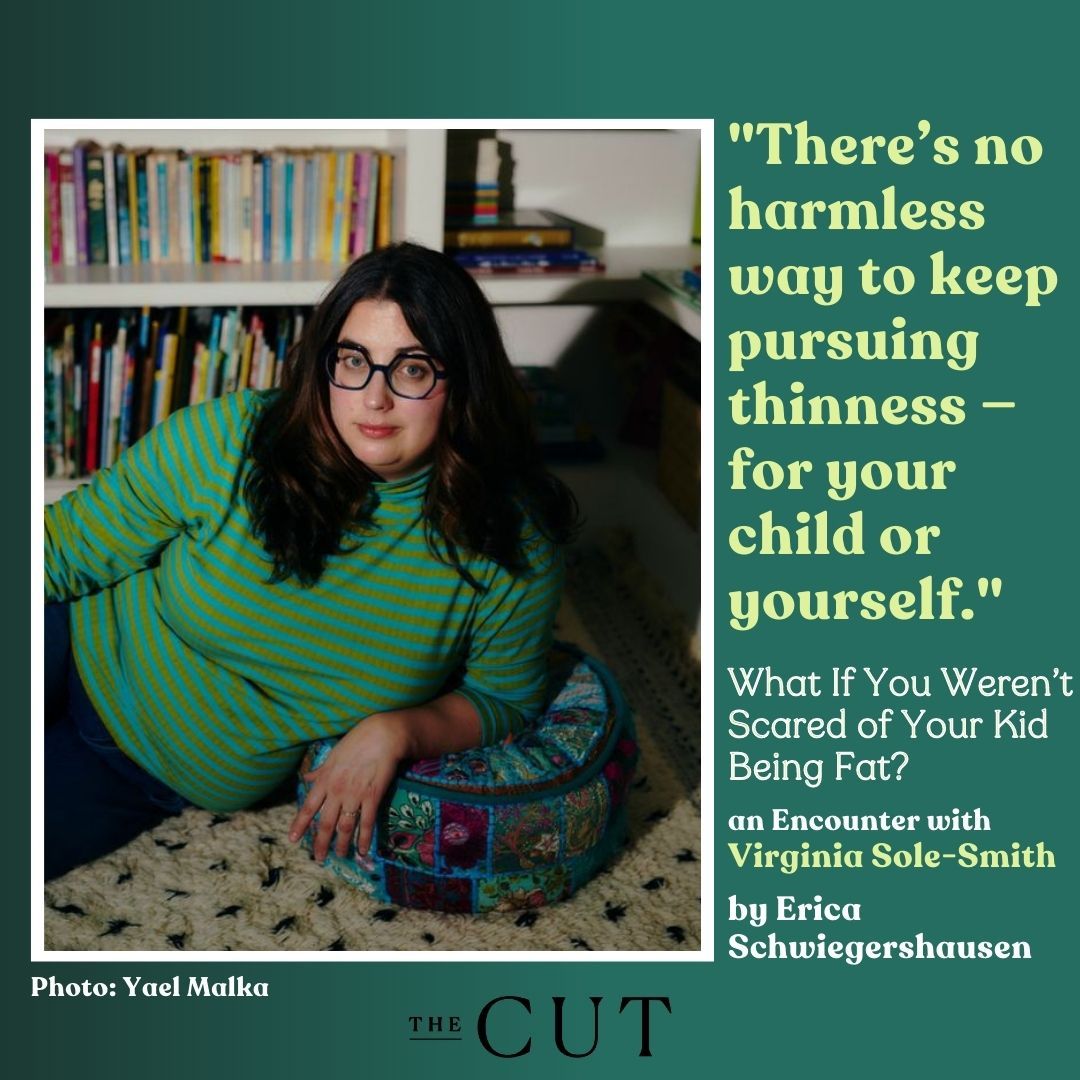 BodyTrustCenter's tweet image. RP @TheCut: @V_Solesmith knows her generation has been programmed to believe that allowing their kids unlimited access to sugar and processed foods is unhealthy or even bad parenting. A central premise of her work is that, actually, it isn’t.
&amp;gt;&amp;gt; bit.ly/3Vb1Zmv