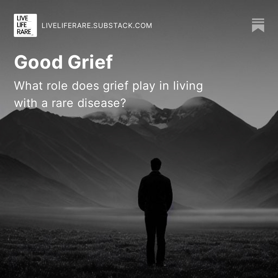 liveliferare's tweet photo. As I prepare for a possible hospital stay, I wrote the latest article in my Live Life Rare newsletter. Please go read and subscribe if this topic interests you. Thanks! https://t.co/JrVY9iiRYz