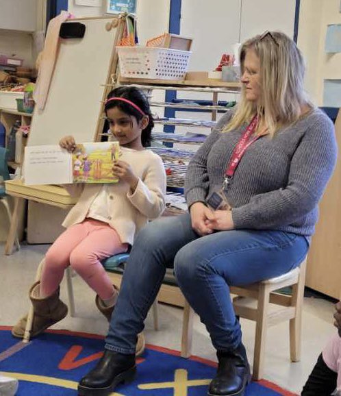 kaycee87's tweet photo. We were excited to have two former Pre Primary students come down to read with us again in #nspreprimary @centralspry @HRCE_NS @nseducation  Proud moment for one of them that read our class favourite from last year “Bubble Trouble”  Great job 👏 https://t.co/A0fhO9LvN5