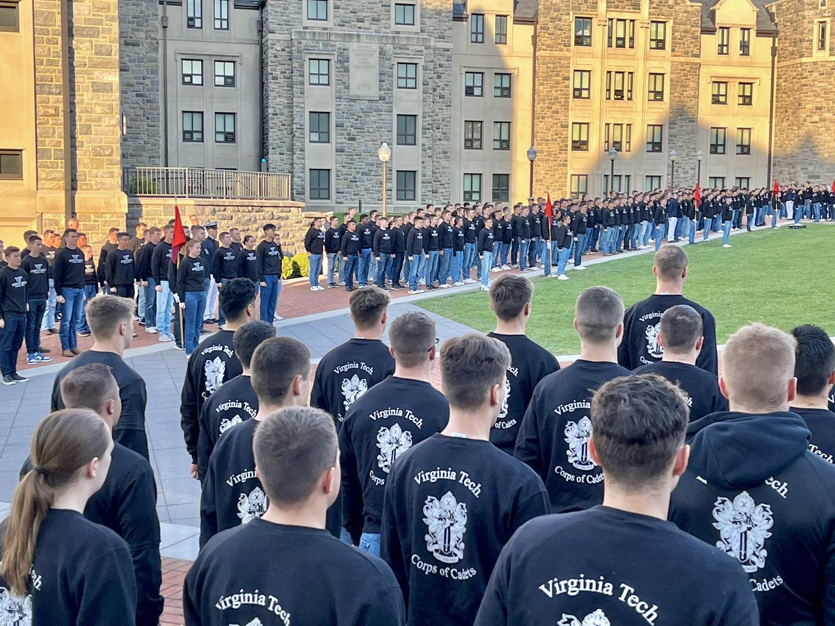 This week in support of #InternationalDenimDay, the Corps is conducting focused training on sexual assault prevention. Today, cadets showed their support by wearing denim to help give victims of sexual violence a voice. #SAAM #VTCCDenimDuty #SafeAtVT #VTDeminPledge #SAAPM