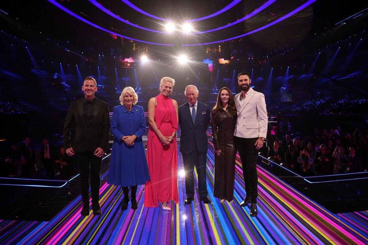 Rylan's tweet photo. What a day. Eurovision has officially begun xxxx #Eurovision2023 https://t.co/kSLgZ7lQKH