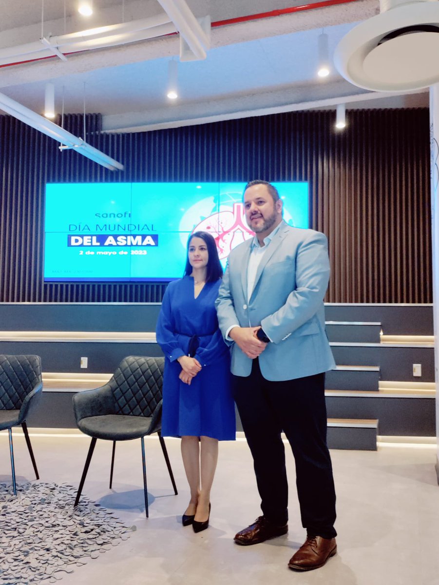 SanofiMX's tweet photo. El @dr_arablin concluyó en conferencia de prensa con motivo del #DíaMundialDelAsma que se requiere una observación y atención oportuna a fin de tener un mejor control de la misma, de la mano de especialistas en materia de #Salud. https://t.co/jgwj8AS5i0