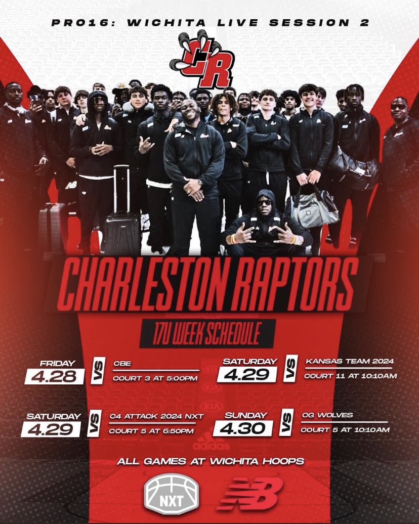 Travis Stickney (@travisstickney5) on Twitter photo Coaches this weekend I will be in Wichita, Kansas for the PRO16/NXT Live session playing with <a href="/Chas_Raptors/">Charleston Raptors</a> 2024 Coaches this weekend I will be in Wichita, Kansas for the PRO16/NXT Live session playing with <a href="/Chas_Raptors/">Charleston Raptors</a> 2024