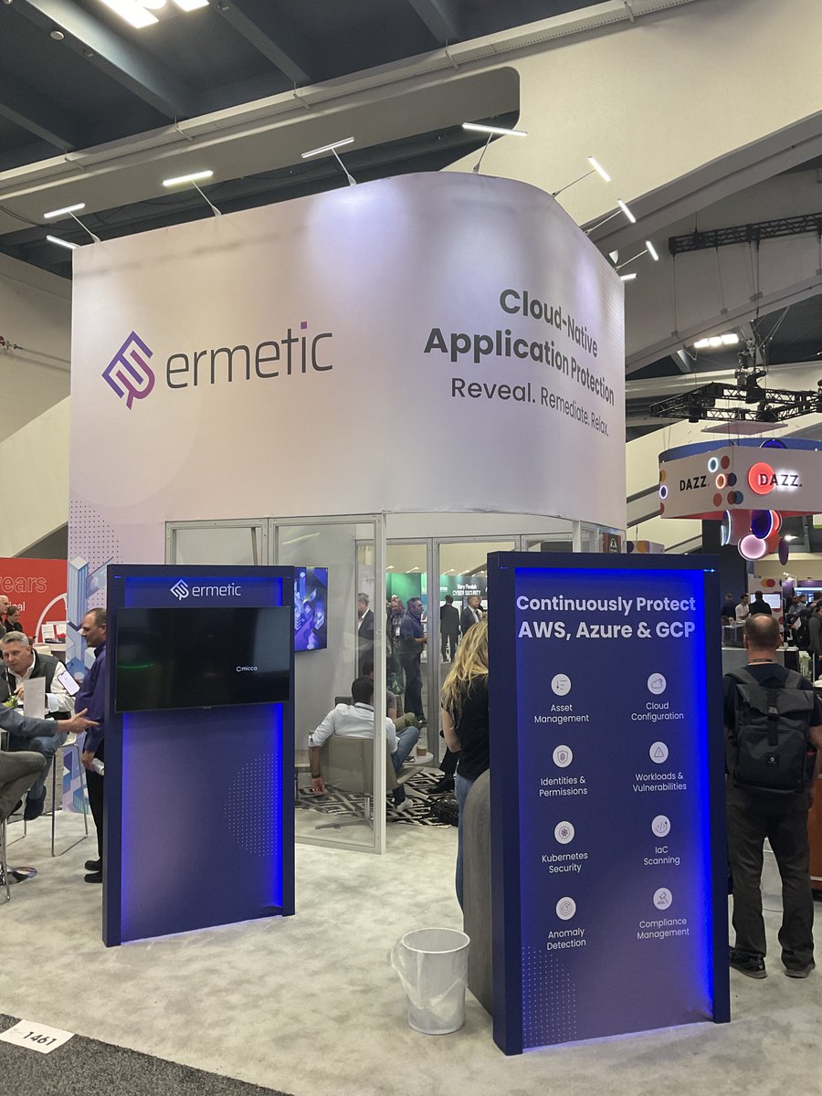 forgepointcap's tweet image. The @ErmeticSec team is at #RSAC2023 booth 1461 talking cloud security and serving up delicious coffee- stop by the South Expo to chat and get a demo!

#forgepointfamily #RSAC #rsa2023