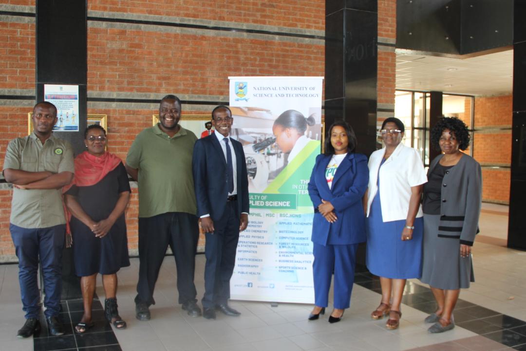 NUST ZIM on Twitter: "NUST Registrar was this afternoon paid a courtesy