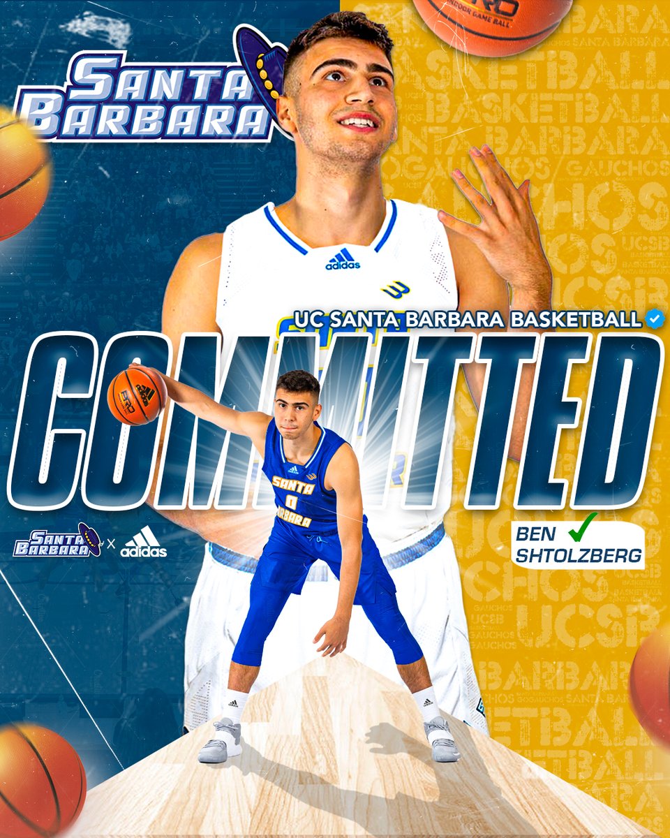 ✍️SIGNED &amp; OFFICIAL
 
Welcome to Santa Barbara, Ben Shtolzberg! #GoGauchos
 
 🔗bit.ly/BenShtolzberg