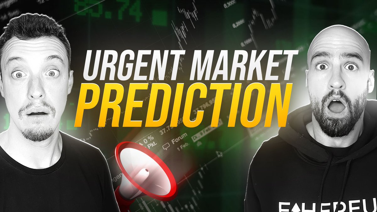 URGENT MARKET PREDICTION 🚨

Is $BTC about to send it to the moon?

Or has the bear market rally ended and we melt down from here ☢️ 

We break it all down for you 👇
