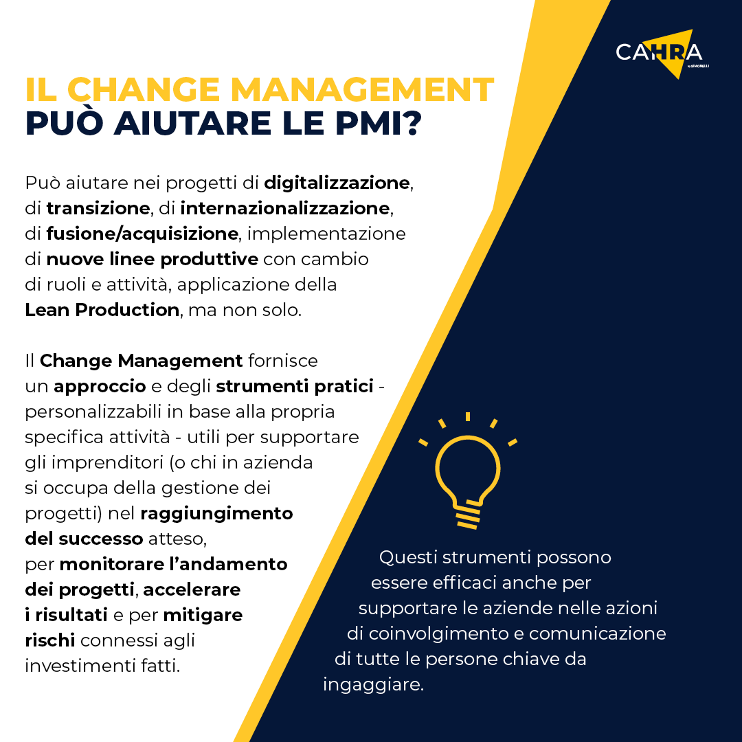 CAHRA_Simonelli's tweet photo. Parliamo di #ChangeManagement e #PMI con #MoiraMasper, Presidente @assochange, entrando nel cuore delle attività previste con @CAHRA_Simonelli!

🗣💬 “Nelle PMI sarebbe utile che l’imprenditore e la governance utilizzassero un ‘Approccio di Change Management’.”

Scopri di più! 👇 https://t.co/WNEBAu8xAI