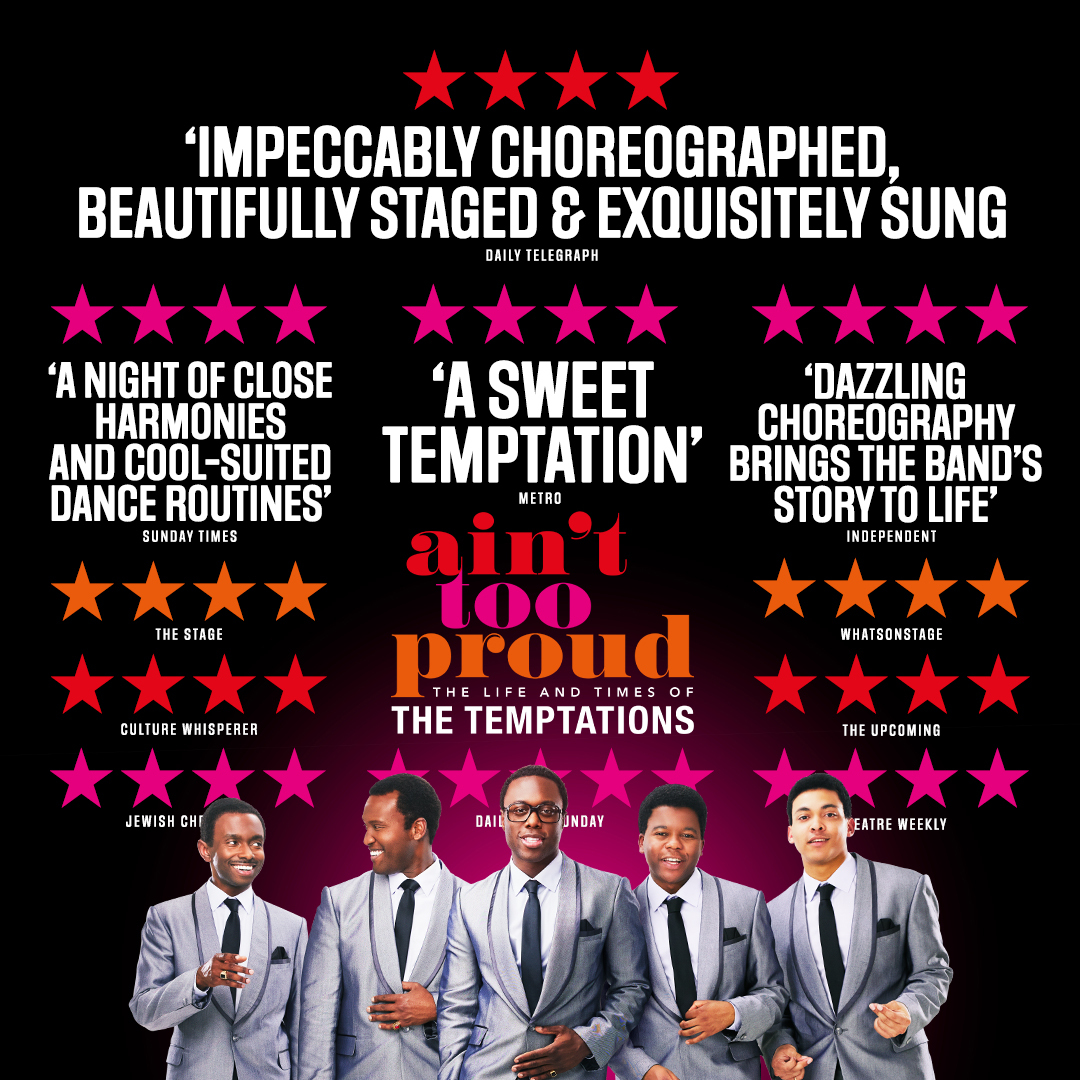 We're seeing stars! 🤩 #AintTooProudMusical