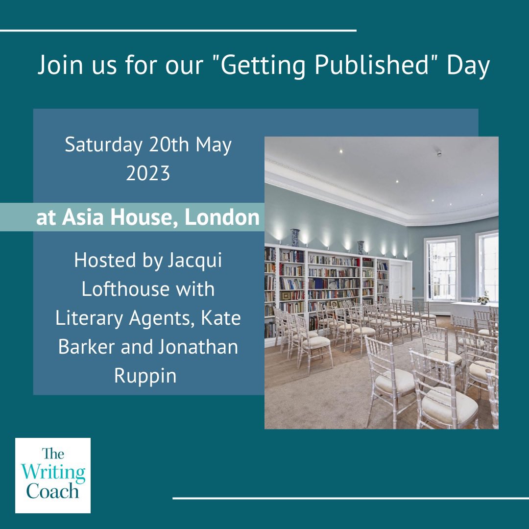 A brilliant week for our clients! One publication offer, one agent signed and one full manuscript request… exciting times… We’re also filling up our ‘Getting Published Day’ in London in May with lit agents <a href="/ruppinagency/">Jonathan Ruppin</a> and Kate Barker - do join us: thewritingcoach.co.uk/services/getti…