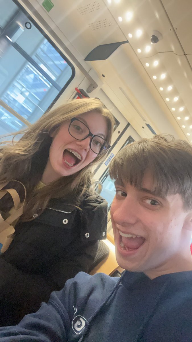 JasonRReynolds5's tweet photo. Today Hollie and I went on the flying train around the city of Wuppertal. Saw many churches and different kinds of architecture. 
#Erasmus23 https://t.co/7hJthoINqC