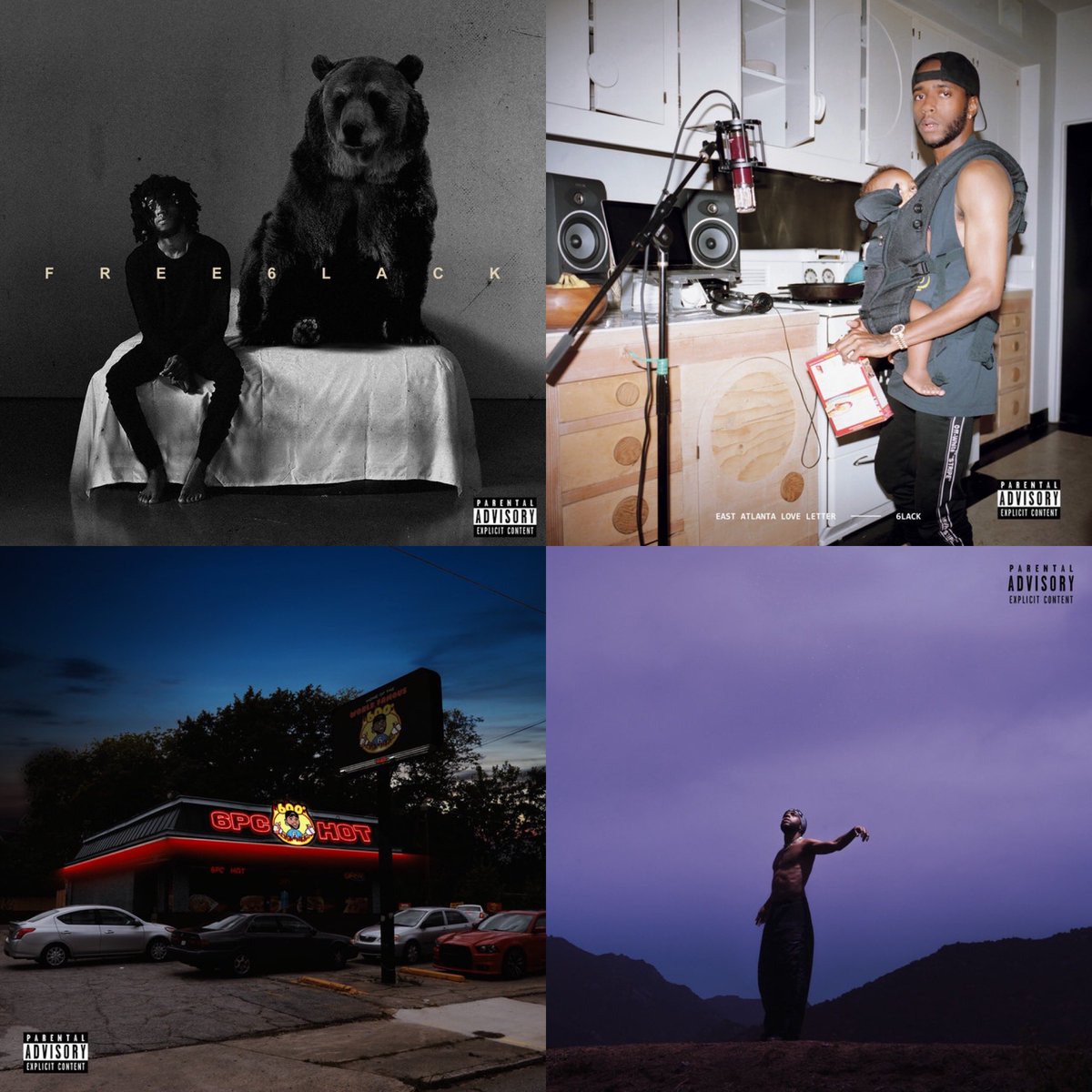 Wakas3rdCousin's tweet photo. What’s your favorite 6LACK song? https://t.co/PJFCUiym12