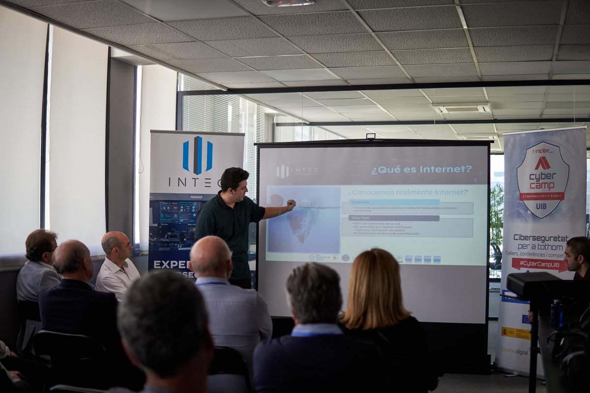 CyberCamp (@cybercampes) on Twitter photo Estamos muy atentos escuchando👂 todos los detalles en el seminario-taller sobre CEOS/CISO que ha organizado <a href="/IntecCybersec/">INTEC Cybersecurity</a>.
¡Da gusto contar con profesionales como ellos! 🙌
🔗Más info: fueib.org/ca/cybercamp/6…
#CyberCampUIB Estamos muy atentos escuchando👂 todos los detalles en el seminario-taller sobre CEOS/CISO que ha organizado <a href="/IntecCybersec/">INTEC Cybersecurity</a>.
¡Da gusto contar con profesionales como ellos! 🙌
🔗Más info: fueib.org/ca/cybercamp/6…
#CyberCampUIB