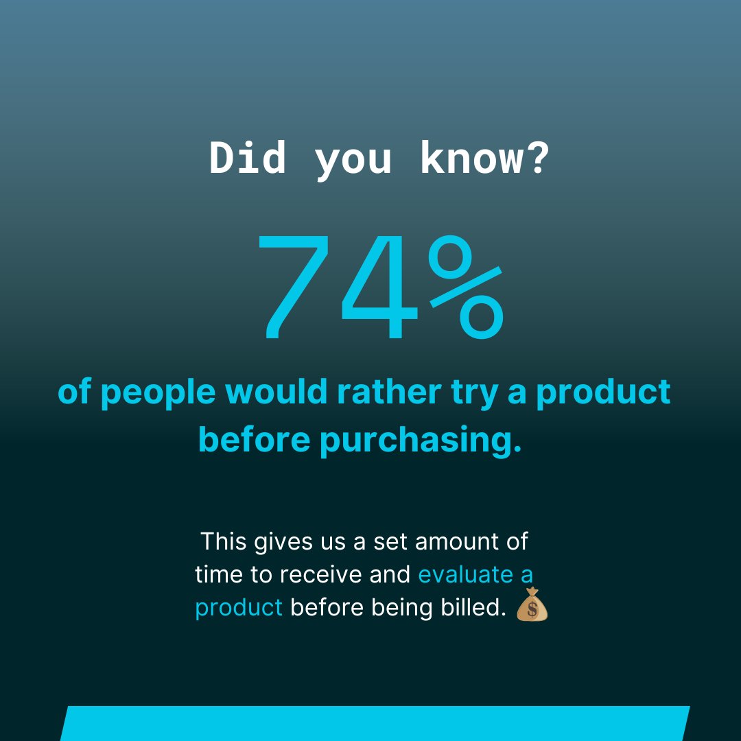 edXOnline's tweet photo. Did you know? 74% of people would rather try a product before purchasing π§ #edXTaughtMe (Thread π ) https://t.co/YjdS5h3DqC