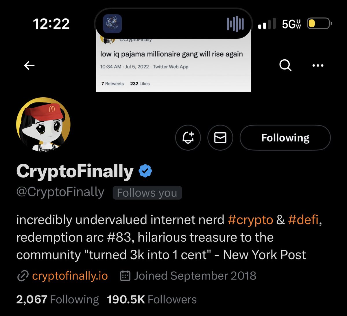 Hey guys this is my best friend <a href="/finallyx/"></a>. We’ve been besties ever since the very first time we talked. Give her a follow and tell her BitBoy sent you!