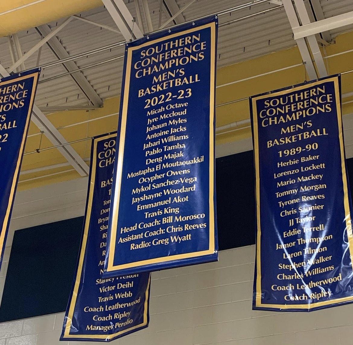 Raised another banner today🏆

2022-2023 Region VIII Southern Conference Champs❗️