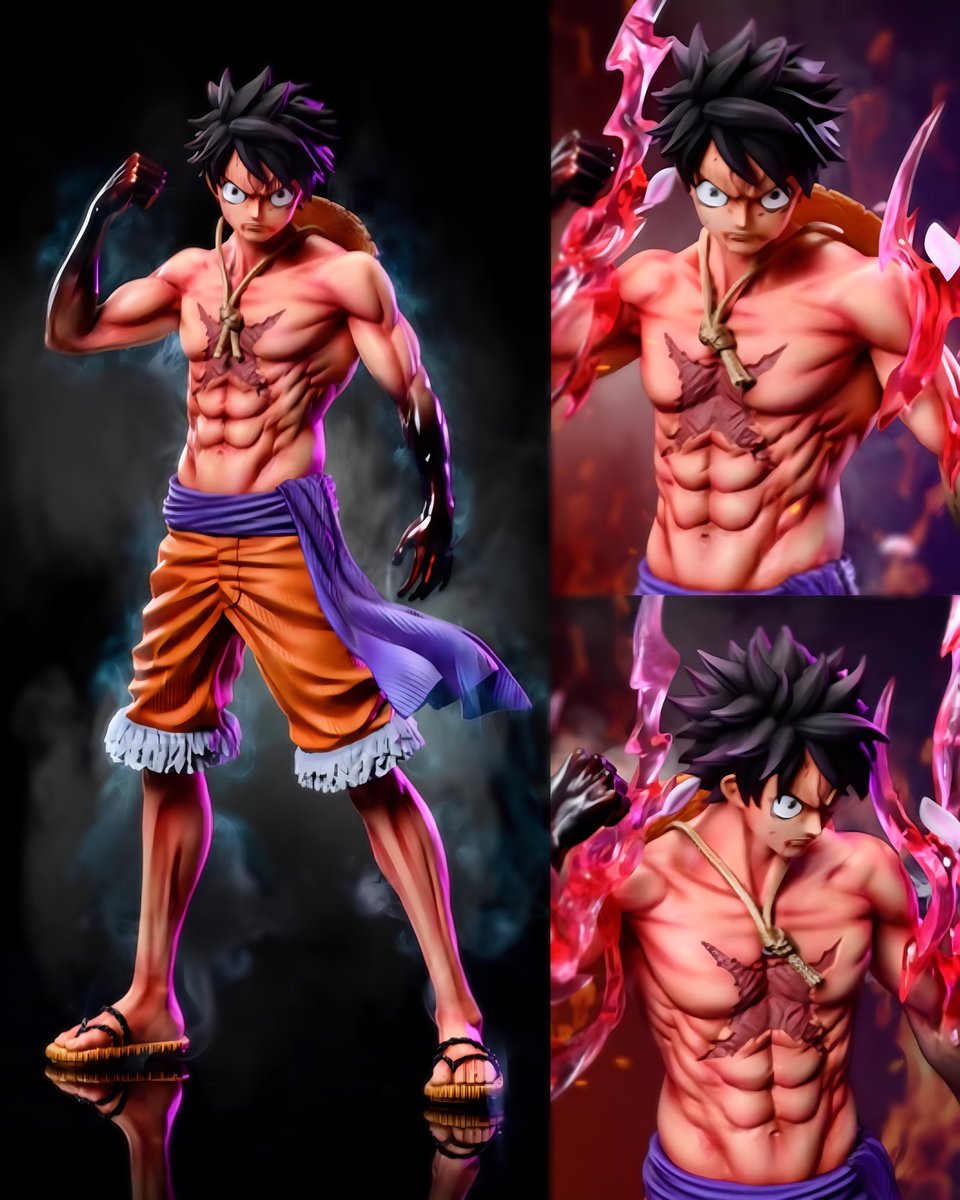 this Luffy figure goes so hard