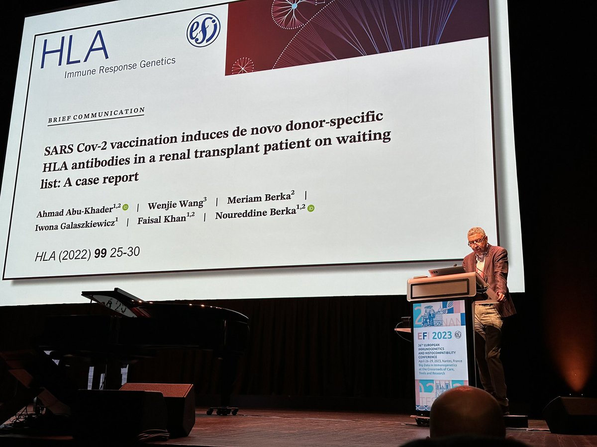 EFI Office (@efi_office) on Twitter photo Congratulations to Noureddine Berka and colleagues for receiving the #EFI2023 HLA journal award! 🏆<a href="/HLAB8/">Prof Steven GE Marsh</a> Congratulations to Noureddine Berka and colleagues for receiving the #EFI2023 HLA journal award! 🏆<a href="/HLAB8/">Prof Steven GE Marsh</a>