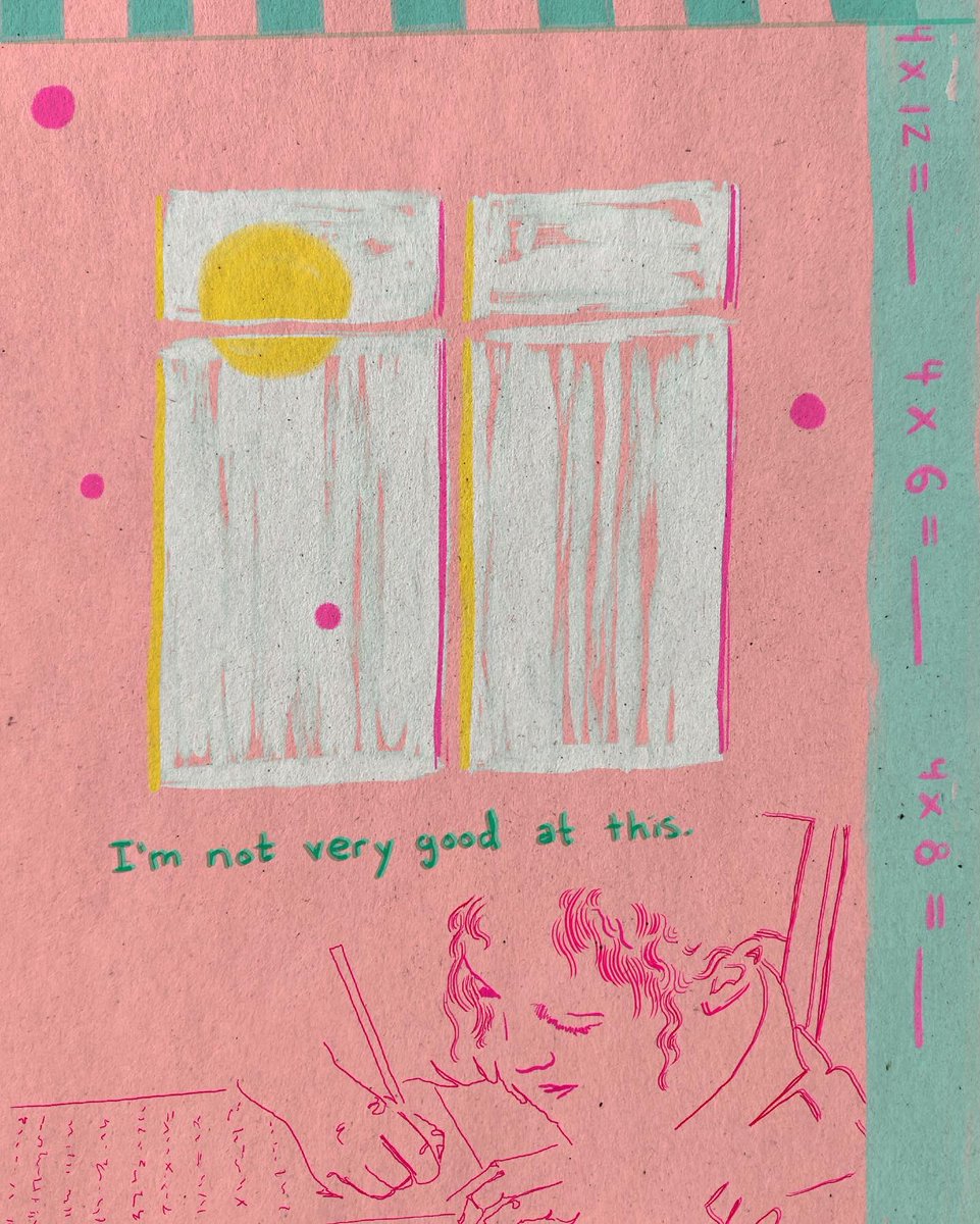 spaceyartmacy's tweet photo. “Thank you” 1/2 
-a comic about trying a lot of things before figuring out what I was good at. https://t.co/snusy8FT4s