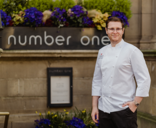 In Tom's Food! it's the last Wednesday in the month. If the world is revolving as it should, that means Chef Watch. Mathew Sherry of number one, The Balmoral, Edinburgh. bit.ly/3oJ6UPd