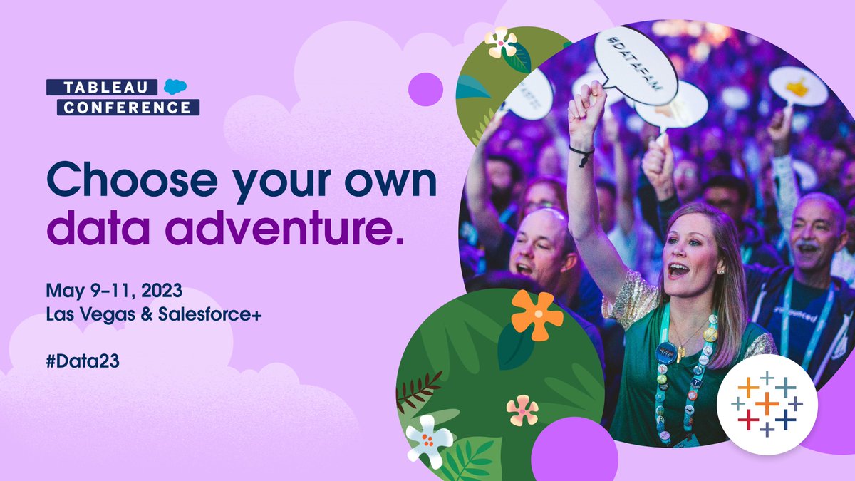 tableau's tweet photo. The Agenda Builder for Tableau Conference is live! 🗓️

Personalize your #Data23 experience—just click "Add to Agenda" to add a session to your schedule: https://t.co/Mi4UZYrWr4 https://t.co/hpjGeX7juW