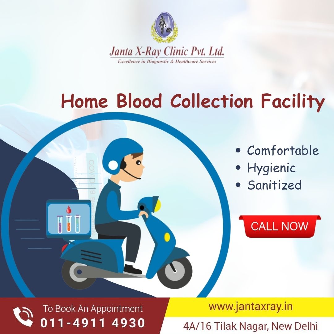 Janta Xray provides Free Home Sample Collection Services. 

Now tests are easy and Comfortable. 

Your #Health Our Priority. 

#homecollection #samples #samplecollection #pathology #pathlabs #Diagnostics #diagnosis #diagnosticcenter #diagnosticservices #janta #healthcare