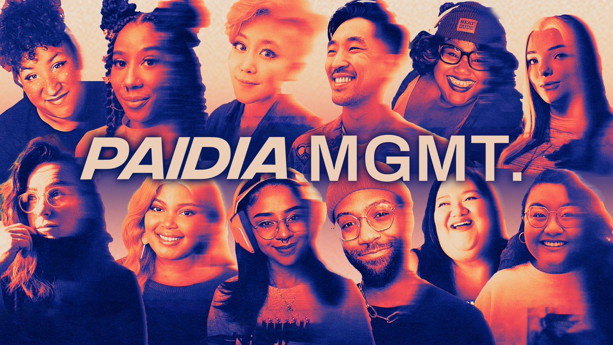 Meet the creators behind Paidia Gaming's newest venture, Paidia Mgmt!

Our Talent Management Division specializes in managing diverse and community-driven talent who are positively evolving the digital space.
 
paidia.co/mgmt | #paidiamgmt