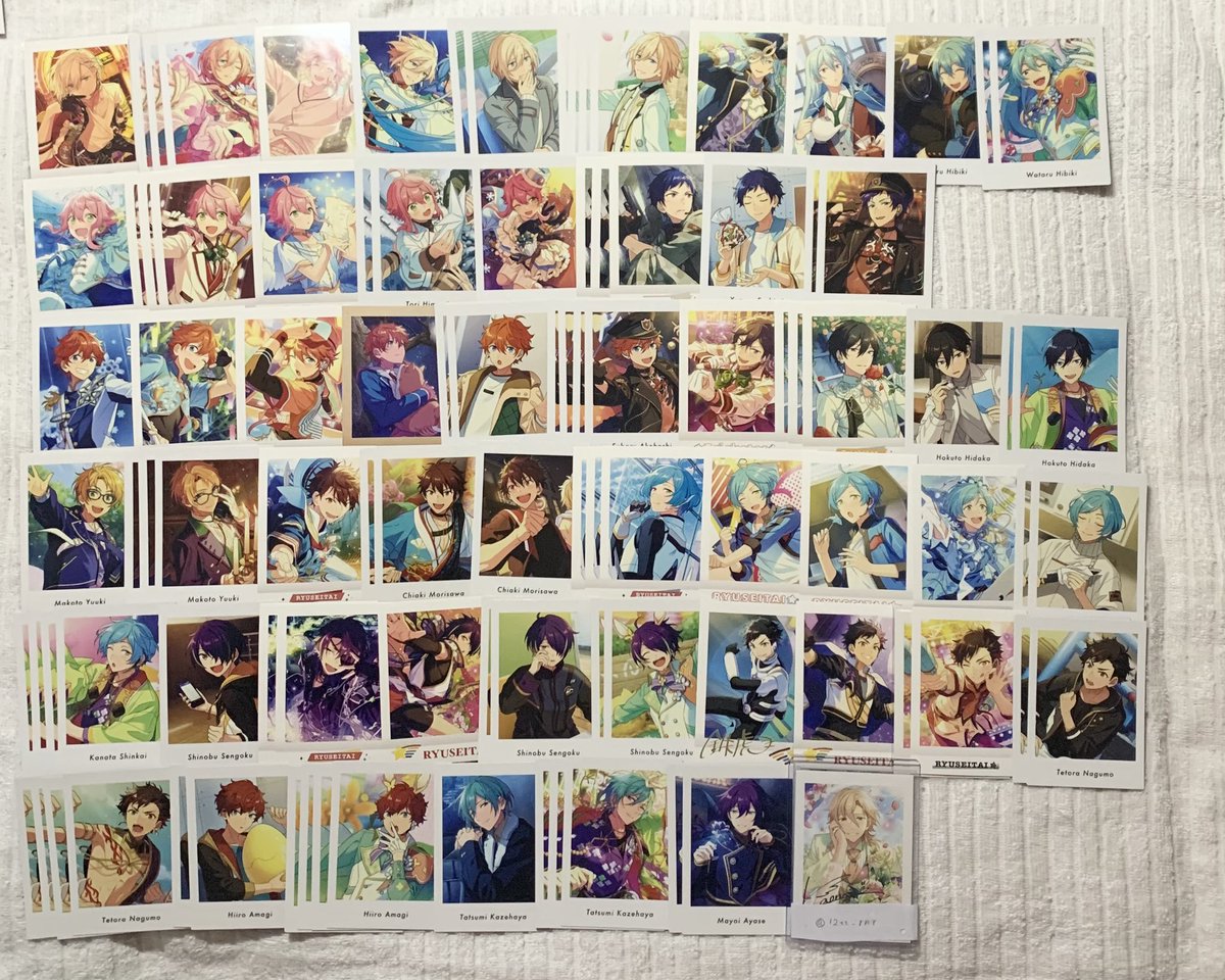 12tt_rnr's tweet photo. 【交換】あんさんぶるスターズ あんスタ ぱしゃっつ ぱしゃこれ 7周年 シャッフル

譲  画像1~6

求  画像7  (薫＞藍良)

◎7周年↔7周年優先
◎郵送又は手渡し(4/28のみ)
◎3枚~

お気軽にお声掛け下さい🙌🏻 https://t.co/3AhEw3PjzO