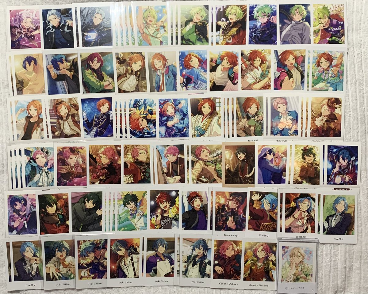 12tt_rnr's tweet photo. 【交換】あんさんぶるスターズ あんスタ ぱしゃっつ ぱしゃこれ 7周年 シャッフル

譲  画像1~6

求  画像7  (薫＞藍良)

◎7周年↔7周年優先
◎郵送又は手渡し(4/28のみ)
◎3枚~

お気軽にお声掛け下さい🙌🏻 https://t.co/3AhEw3PjzO