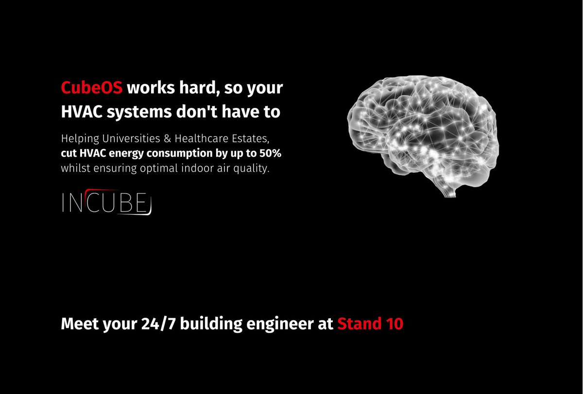 Going to #UHEI? 

Meet us at Stand 10 and see how CubeOS can accelerate your journey to an estate that ensures an optimal environment for occupiers whilst lowering energy consumption and carbon emissions in weeks.