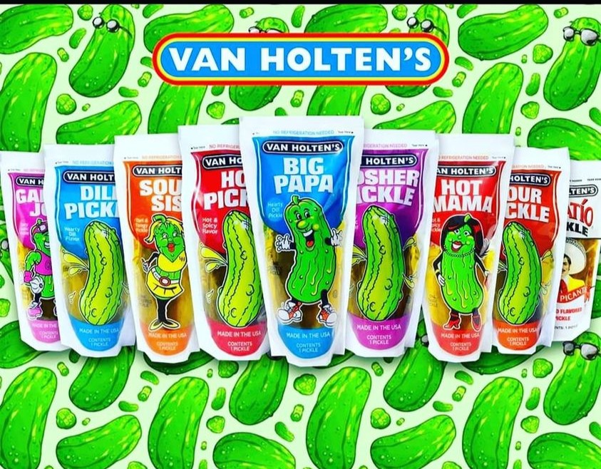 Van Holten's Pickles back in stock at Americandy! Which flavour will you try first? 😋🥒