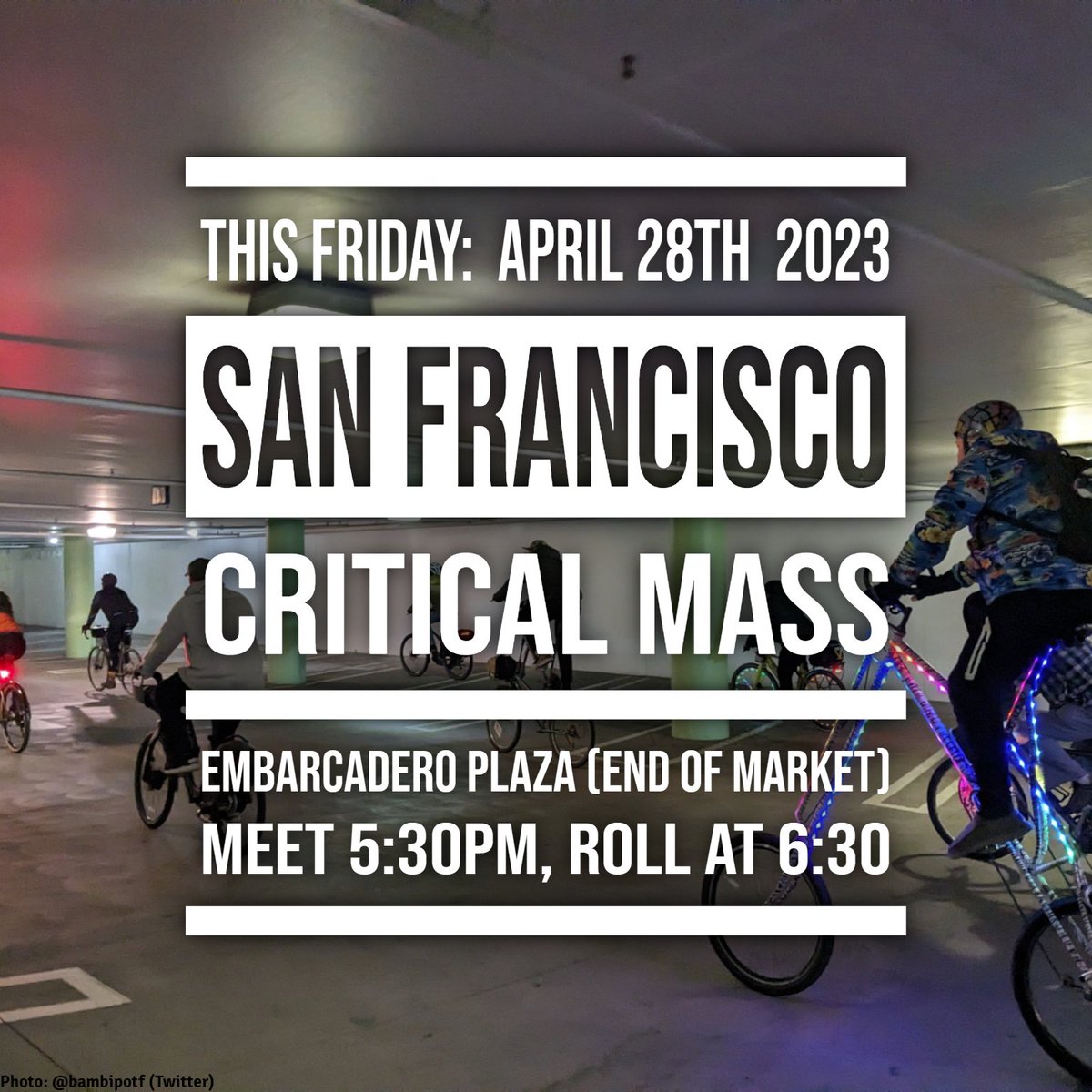 SF Critical Mass tweet media
