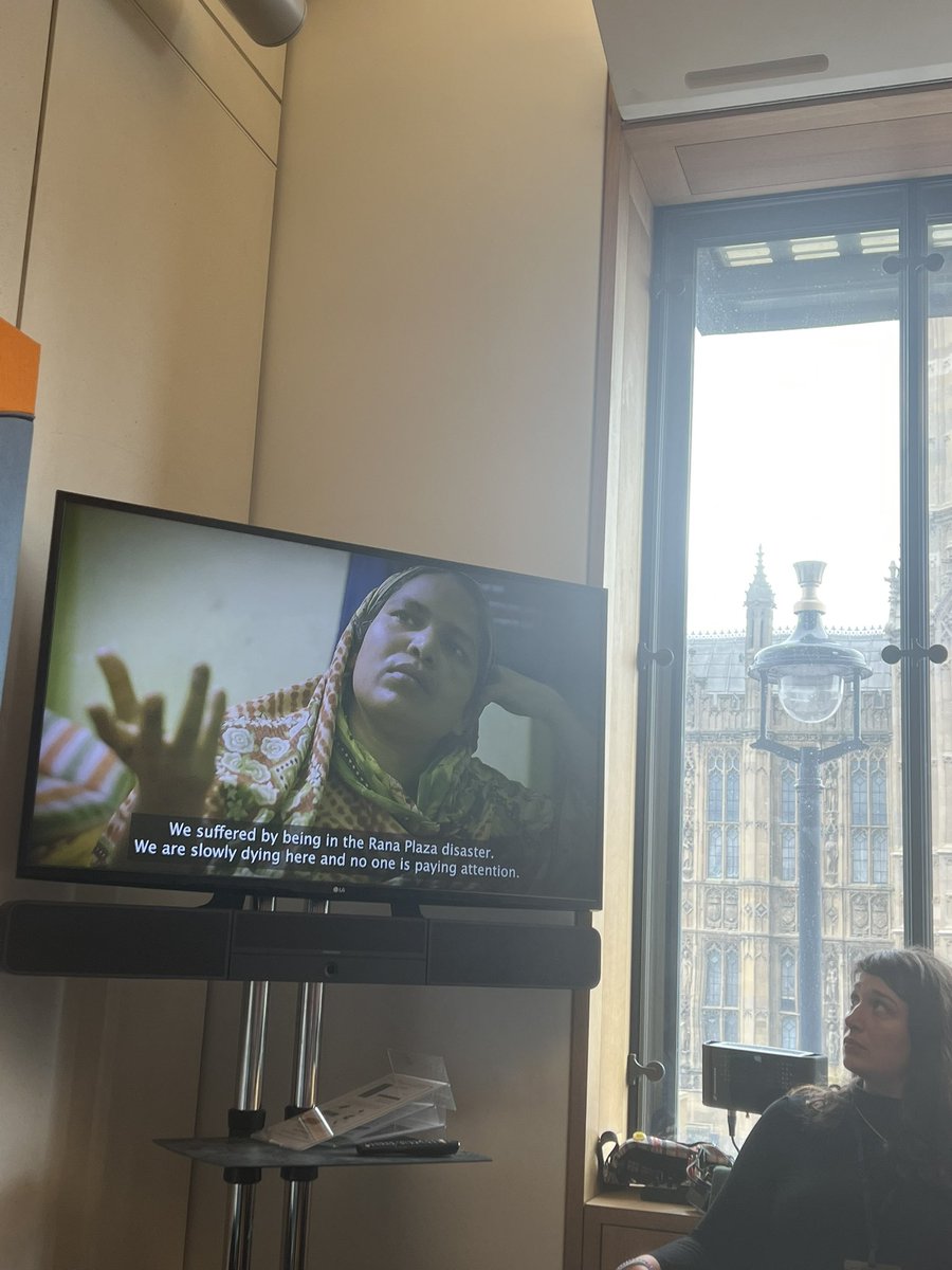 10 years this week since the #RanaPlaza tragedy, & still so much action needed to deliver commensurate compensation to the survivors & victims’ families, & responsibility & accountability across the sector, both financial & policy, Government, & by us the public who drive demand.