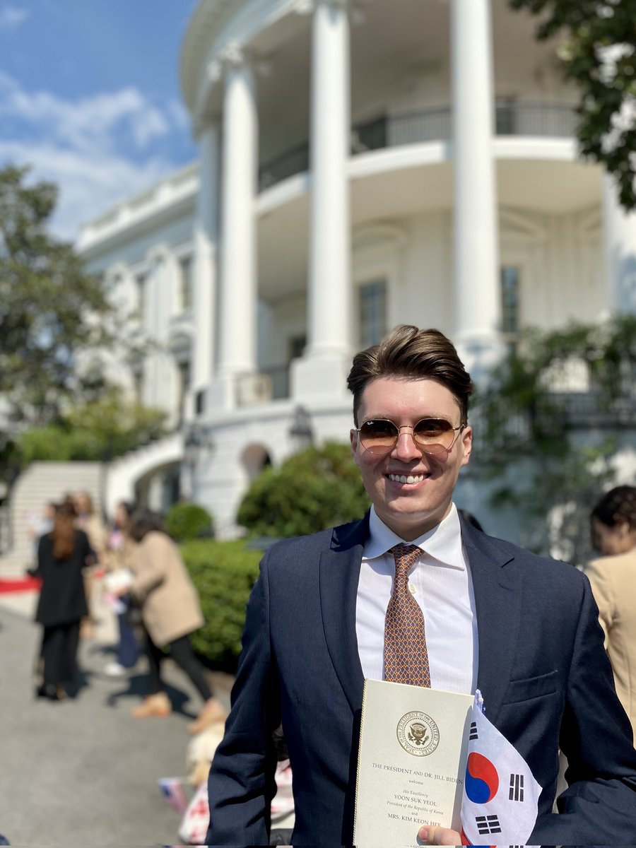 Thrilled to have attended the State Arrival Ceremony at the White House celebrating 70 years of US-ROK alliance!  @TheWilsonCenter, @AsiaProgram, @Korea_Center