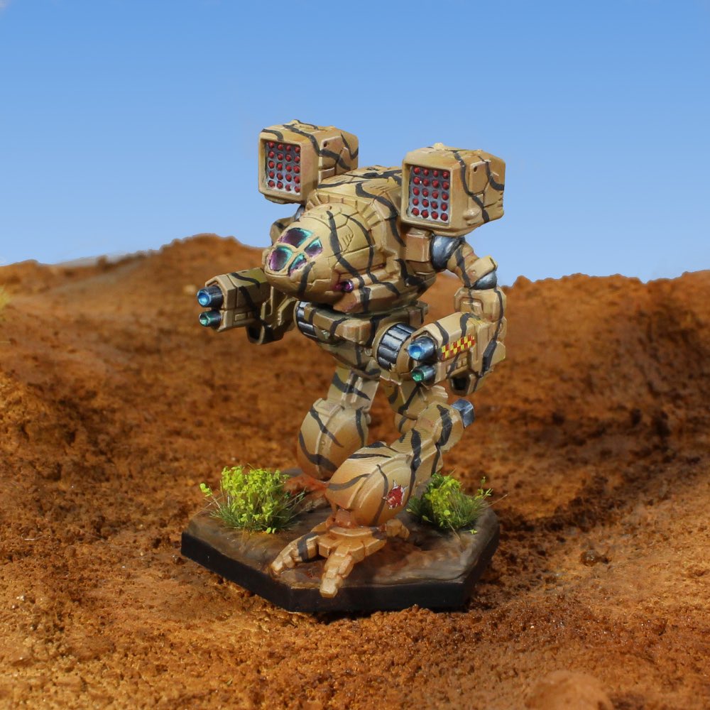 camospecs's tweet image. Our arstist Nomad created this beautiful piece of art, a #Timberwolf in the colors of #EpsilonGalaxy of #ClanWolf.

Visit our website for more new and amazing paintjobs, updated every Wednesday! 😉✌🏻

@catalystgamelab #Battletech

camospecs.com/listing/timber…