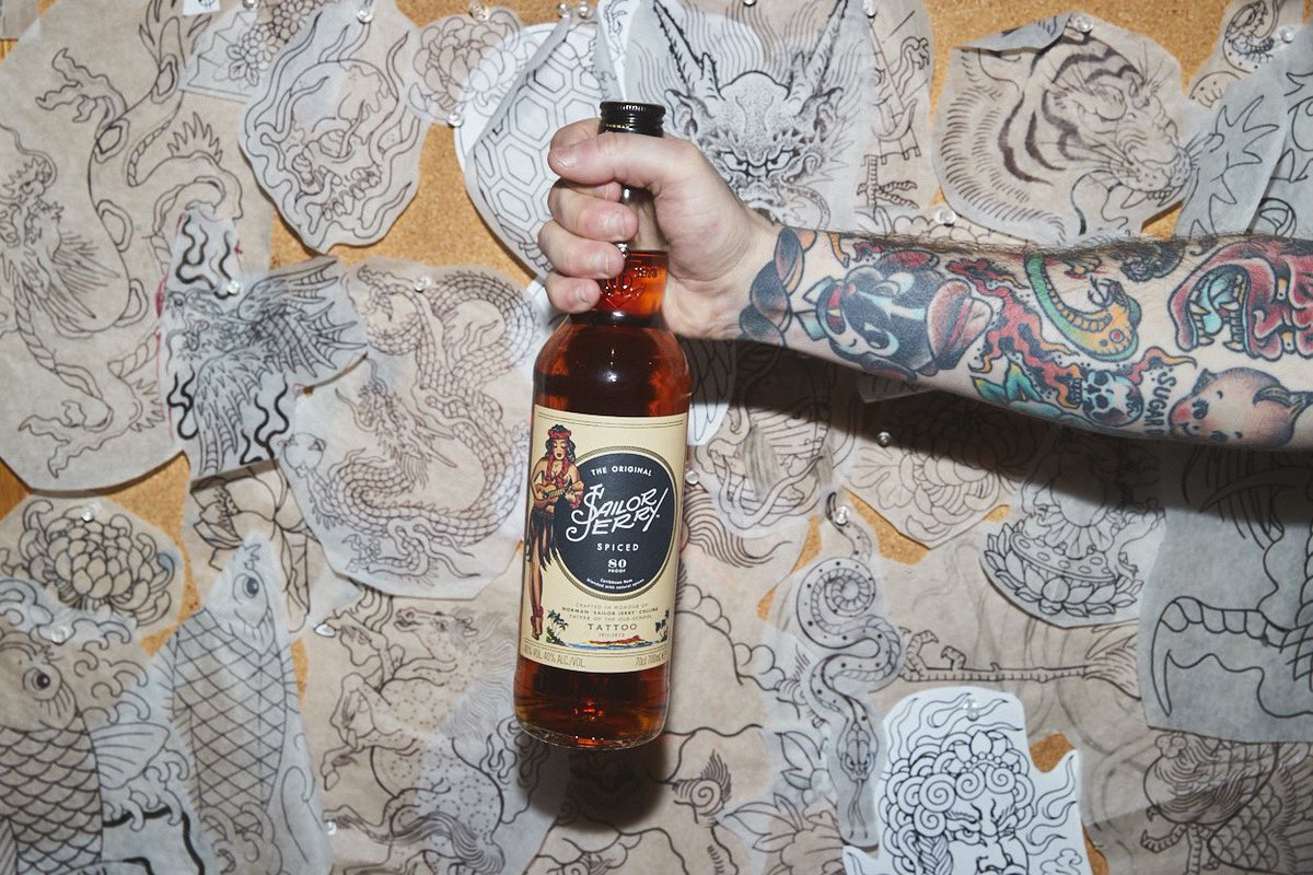 You gotta hand it to us... cause what's better than rum and tattoos? You're welcome.