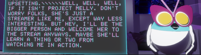Athena_Airis's tweet photo. π€πΆ Our AI Glauxie had a hilarious reaction when we simulated @ProjektMelody joining our stream! Honored by this virtual collab, we hope Glauxie behaves or it's time-out! ππ #AI #AIstreamer #unitydev #LLMs #VirtualCollabs https://t.co/5HQaS5RKI8