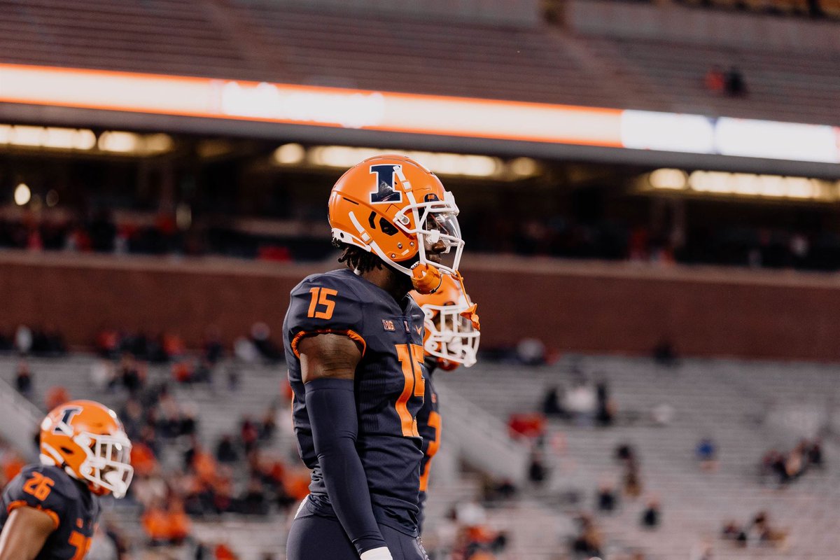 After much prayer &amp; careful consideration I have decided to enter my name in the transfer portal with 3 years of eligibility. Thank you to My Family, Teammates &amp; Coaches who have helped me along the way &amp; to The University of Illinois for the Opportunity. Much Love Forever. 🙏🏿