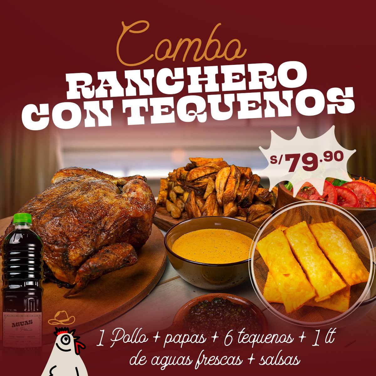 DonRancherito's tweet photo. Si aún no conoces nuestras promos diarias de Rappi, no sabes de lo que te pierdes! 🤩
Promos exclusivas de lunes a viernes 🤫. Búscanos en Rappi como Don Rancherito y corre a pedirlas! 🛵
#PolloaLaBrasa #RappiPeru https://t.co/C0FJTUXKy1