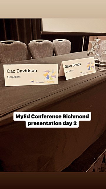 Honored to present at the B.C. MyEd Conference and share <a href="/sd43bc/">School District 43</a> Coquitlam's MyEd AIP Road Map: Implementation, Training, and Sustainability. Grateful to <a href="/dhsands/">Dave Sands (he/him)</a> for his support and leadership. <a href="/SD43Learning/">Learning Services SD43</a>