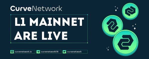 L-1 Blockchain, <a href="/CurveNetwork/">Curve Network</a>

- L1 Mainnet LIVE
- Listed on CG &amp; CMC
- Audit
- Featured on Binance Feed, Bezinga, Yahoo, Bloomberg 

<a href="/Curvenetwork/">Curve Network</a> recently launch 5 days ago on <a href="/Pancakeswap/">PancakeSwap</a>.

🟢L1 Mainnet LIVE
🟢Listed on CG &amp; CMC
🟢Audit
🟢Featured on Binance Feed, Bezinga,