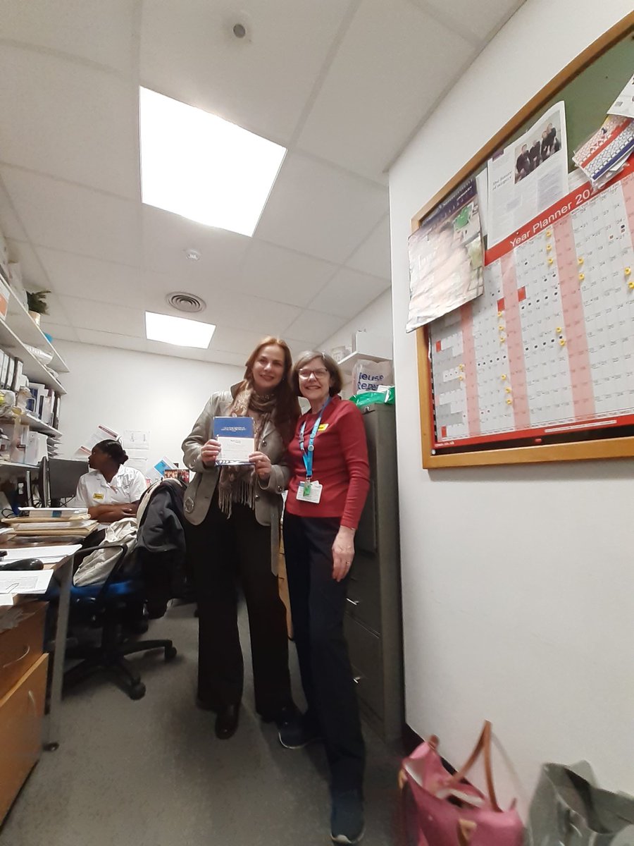 JuneAllen50's tweet photo. Thank you Guy's Cancer Charity for supporting with these lovely notebooks for our CNSs on National Cancer CNS day 
#NationalCancerCNSDay 
@DawnHar48936953
@GuysCancerC 
@avey_bhatia https://t.co/UGjpTbdTaS