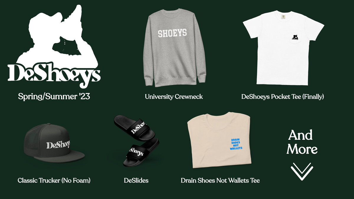 DeShoeys (33.3%) tweet media