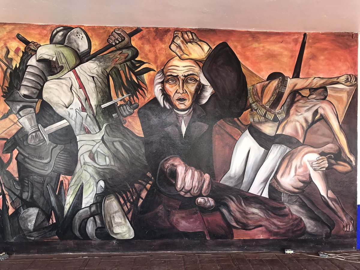 Arte callejero ubicado en el Palacio Municipal del municipio de Soyaniquilpan en el Estado de México…