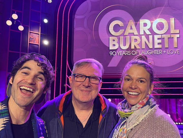 DarrenArmy's tweet photo. "Tonight at 8/7 on NBC! Enjoy! This one was a real labor of love. ❤️ #CB90 #NBC #MusicDirector #Orchestrator" ~ John McDaniel https://t.co/8galfb06xX https://t.co/aV6W4sVcvR